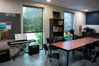 music and art room