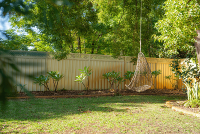 Outdoor garden swing