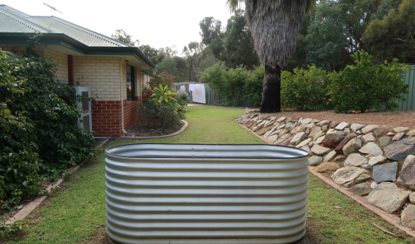 Outside garden