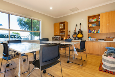 Music and art room