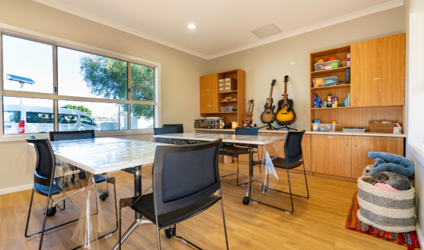 Music and art room