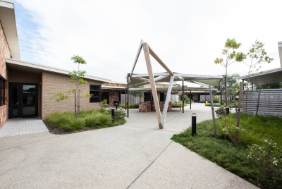 Building entrance